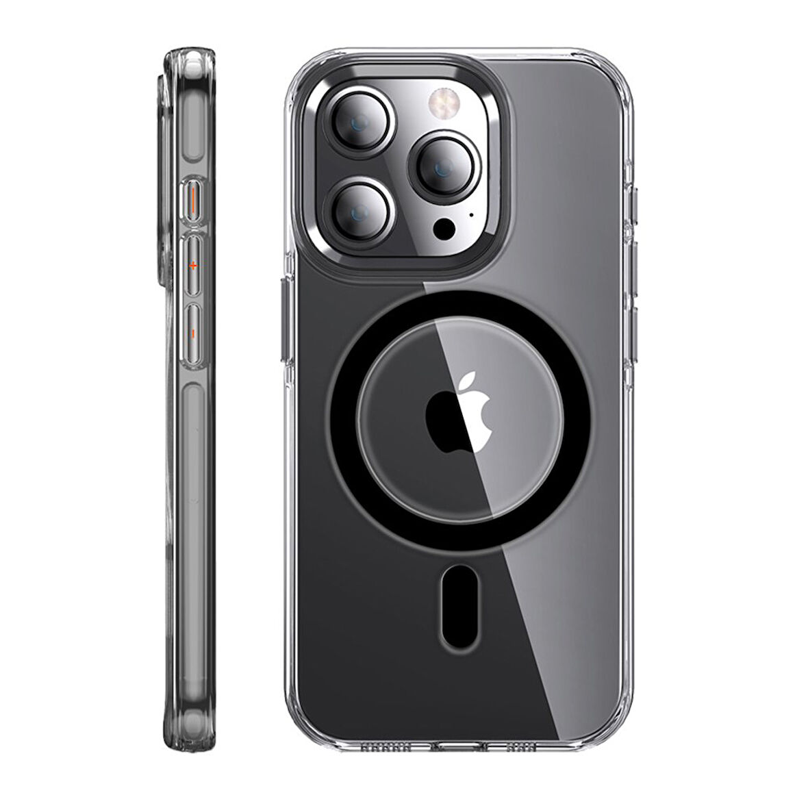 Peeq iPhone 14 Pro Crystal Magsafe Telefon Kılıfı 