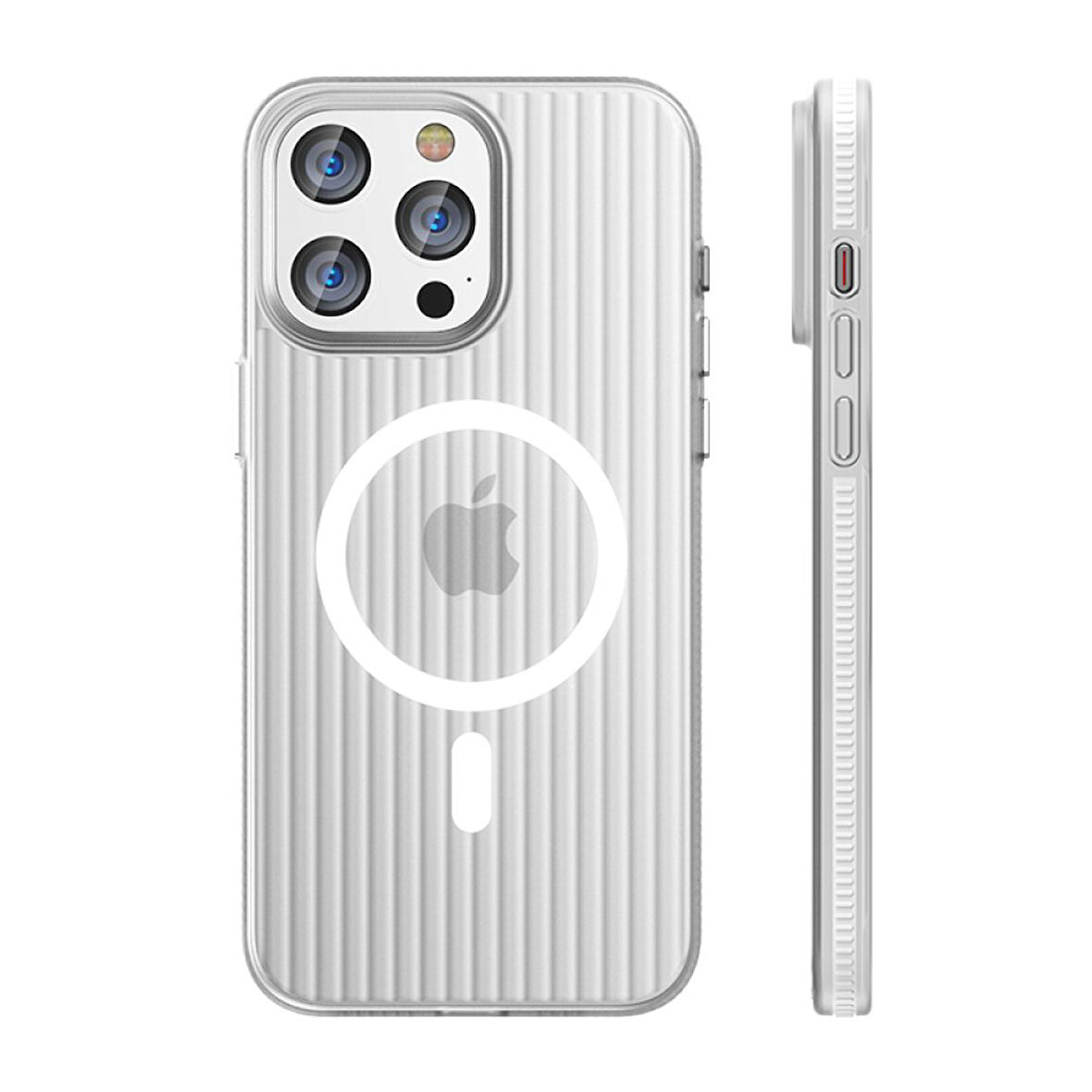 Peeq iPhone 15 Pro Max Line Magsafe Telefon Kılıfı 