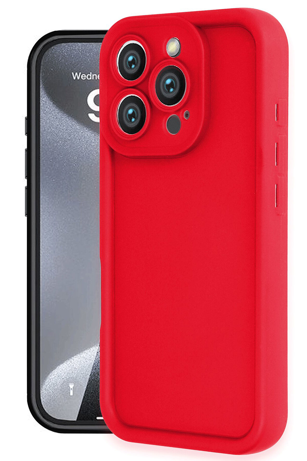 Peeq  iPhone 16 Pro Kılıf Shiny  Silikon 