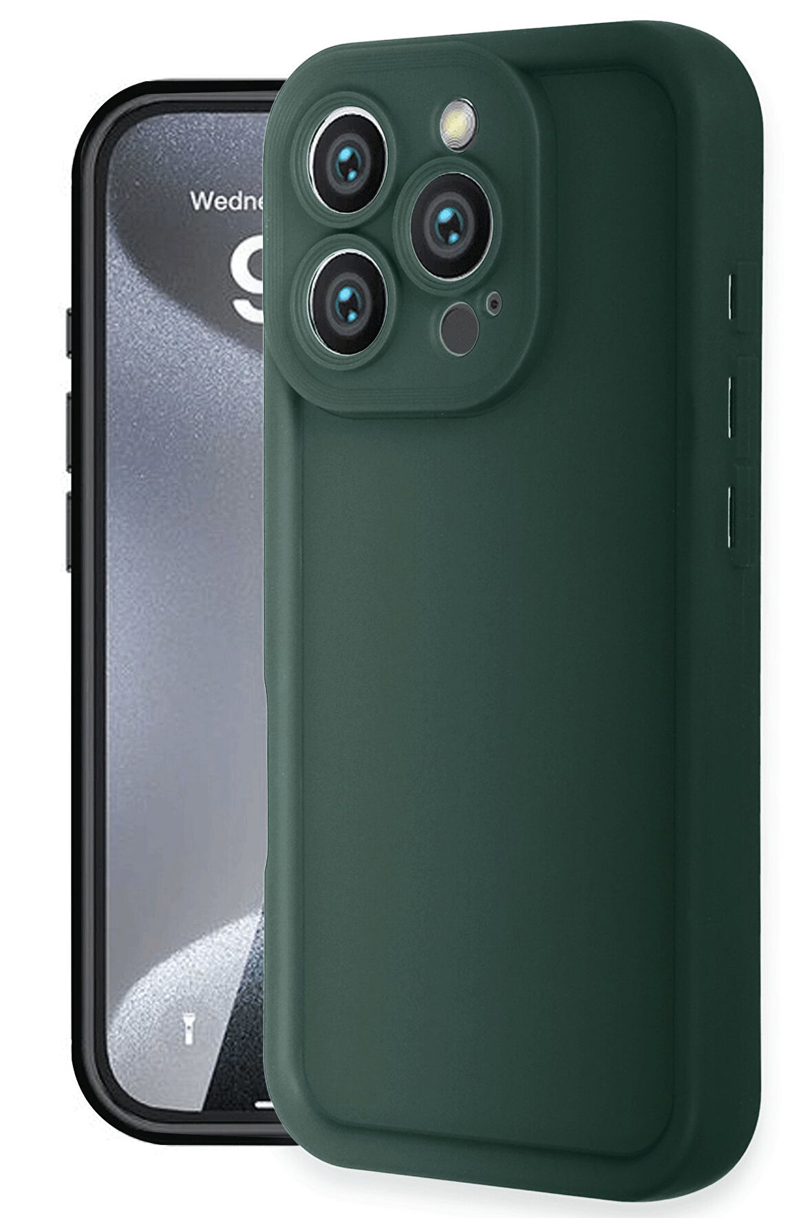 Peeq  iPhone 16 Pro Kılıf Shiny  Silikon 