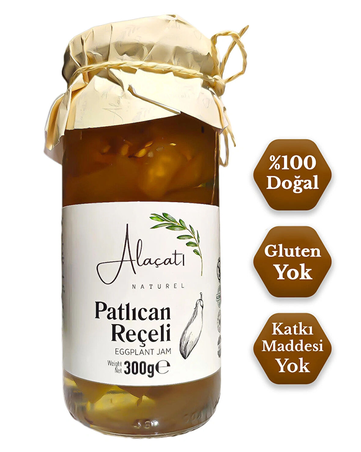 Doğal Patlıcan Reçeli 300g