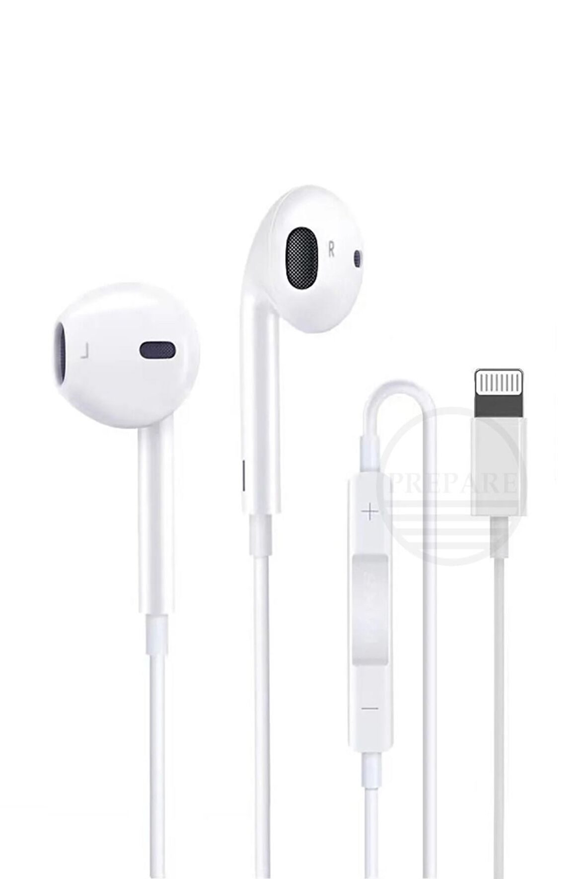 Iphone Uyumlu Lightning Kablolu Kulaklık 7-8-X-XR-XS-11-12-13-14-Pro/Max Uyumlu Mikrofonlu Kulaklık