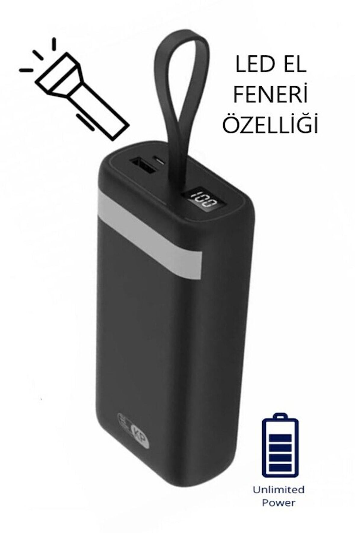 Prepare 30000 mAh Hızlı Şarj Powerbank