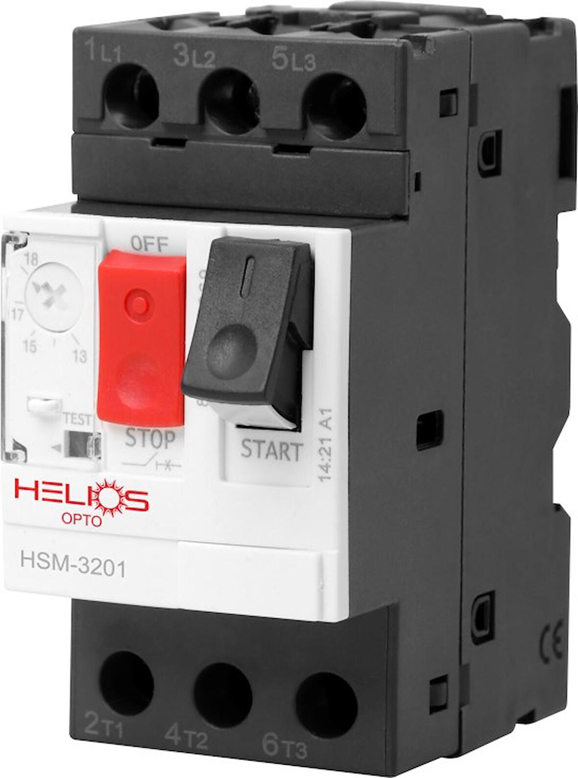 Helios Opto Motor Koruma Şalteri 2,5A 1,6-2,5A ( MY-32 ) HSM-3201