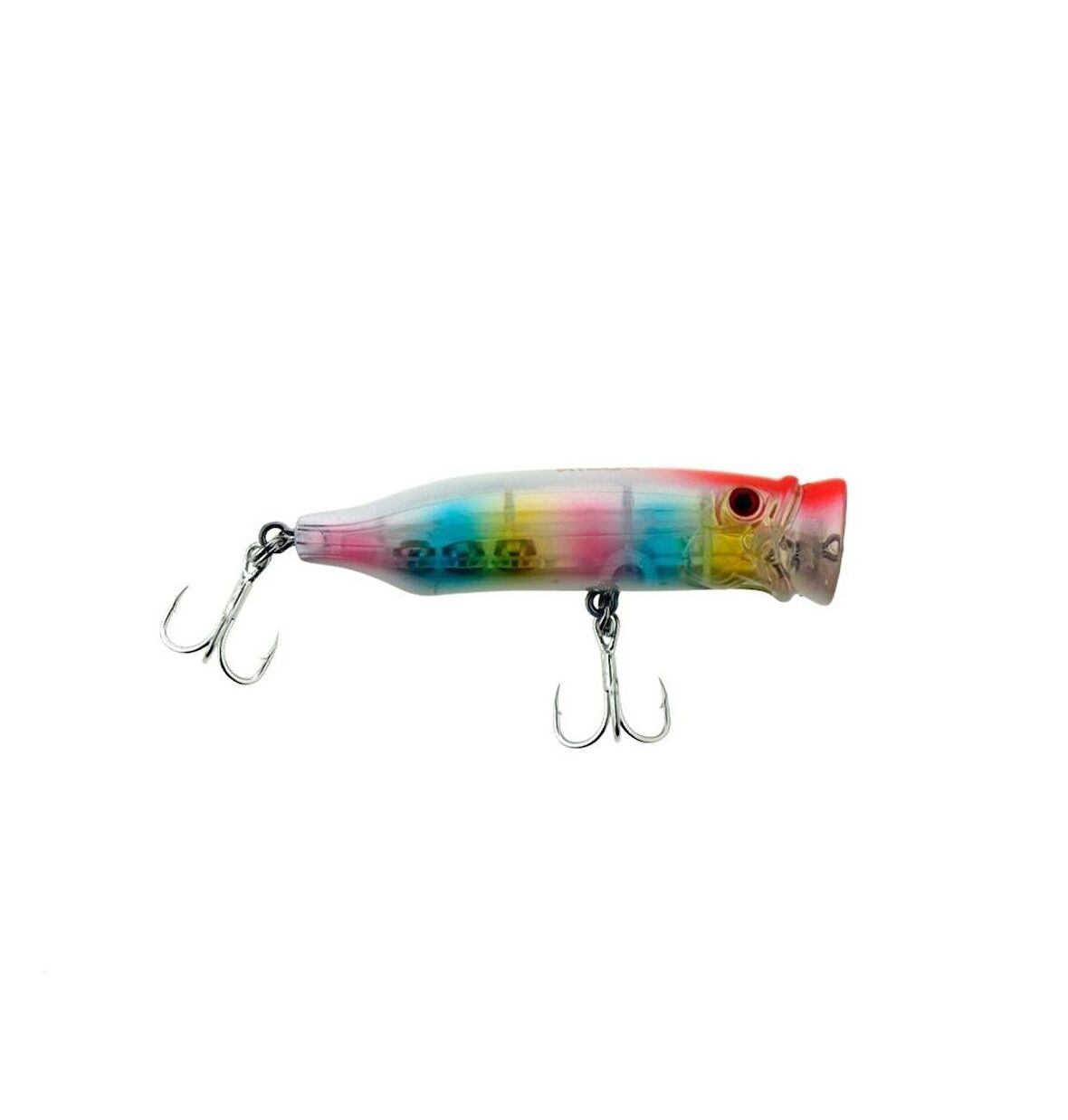 Fujin Salt Popper 70mm 9.5gr Su Üstü Maket Balık 194 Candy Rainbow