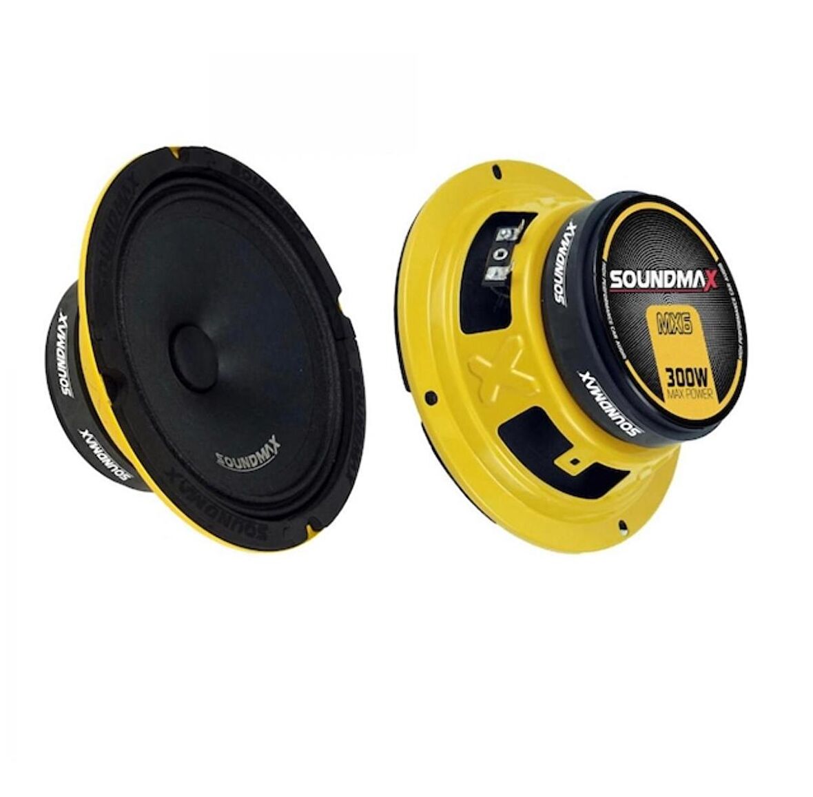 Soundmax Sx-Mx6 16Cm Midrange 300Watt 100Rms İki Adet