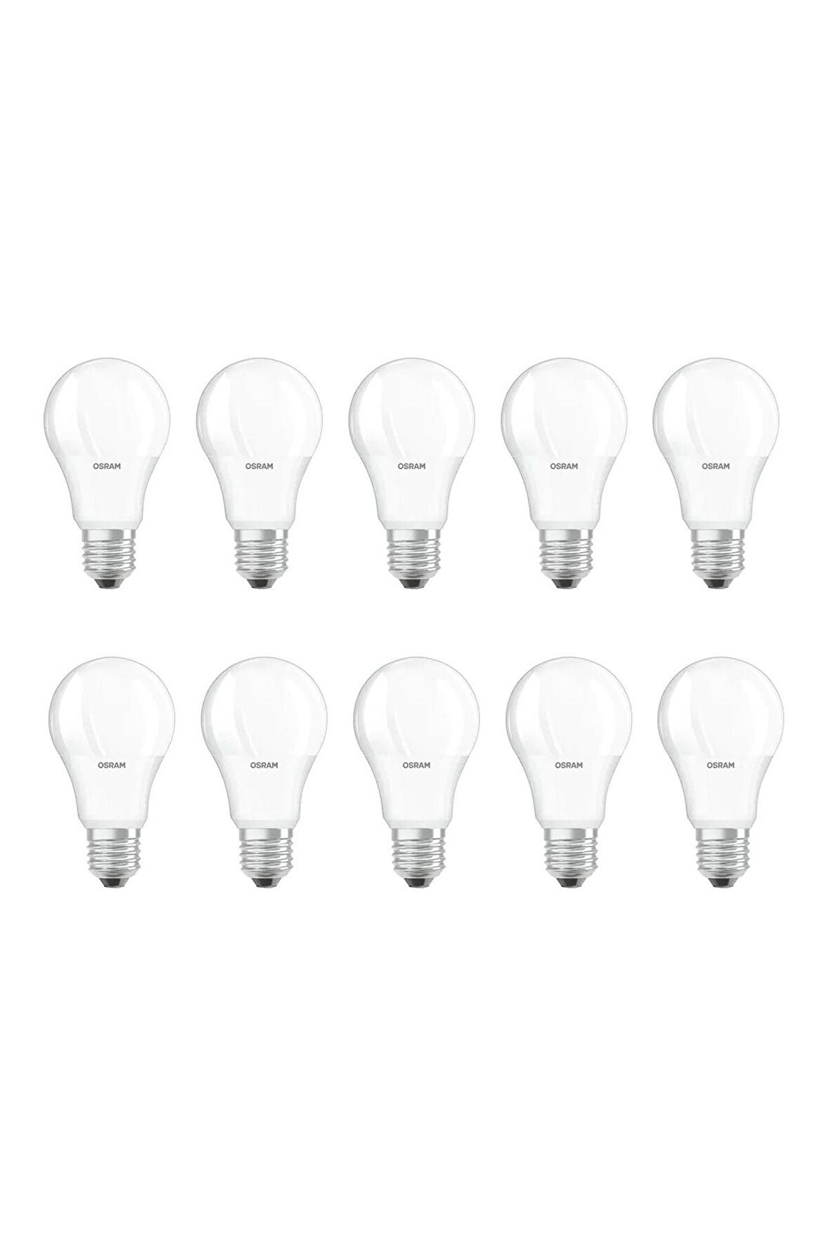 10 Adet Osram 8,5W Led Ampul E27 Duy 6500K - Beyaz Işık