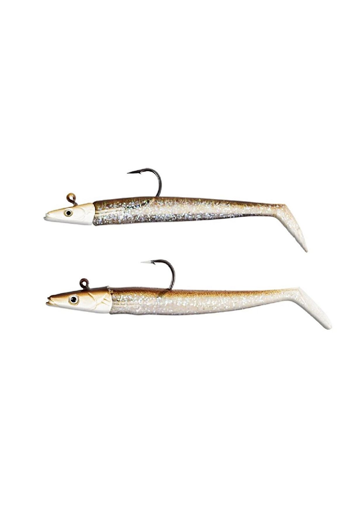 Fujin Zand Eel 11cm 7gr-14gr Double Body+Head Silikon Balık Purple Ice