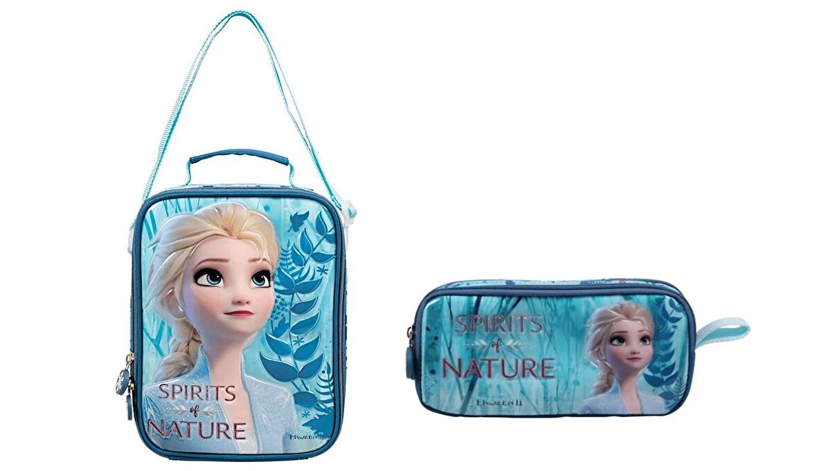 Frozen Beslenme Çantası ve Kalem Kutu Salto Spirits