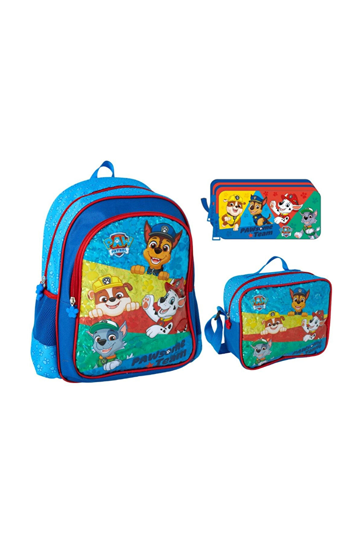 Paw Patrol Ilköğretim Okul Çantası-beslenme Ve Kalem Çantası Seti