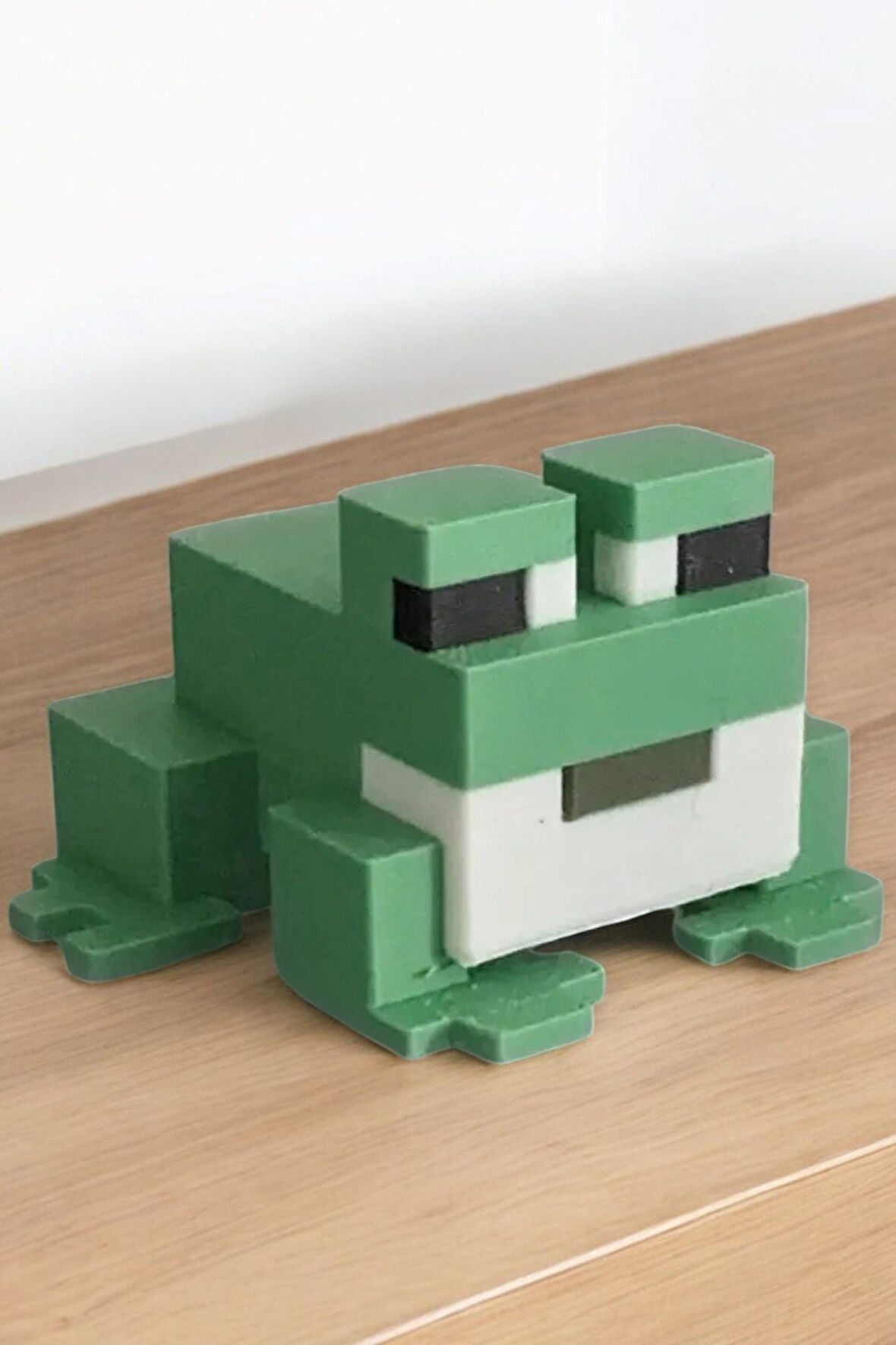 Minecraft 7 cm Yeşil Frog Kurbağa Figür