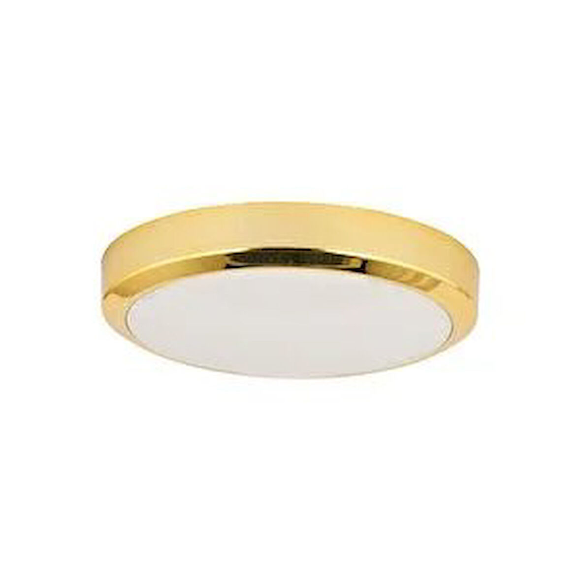 Nisa Luce 20W Ledli Tavan Armatürü Beyaz Işık Gold Kasa E1212/GL