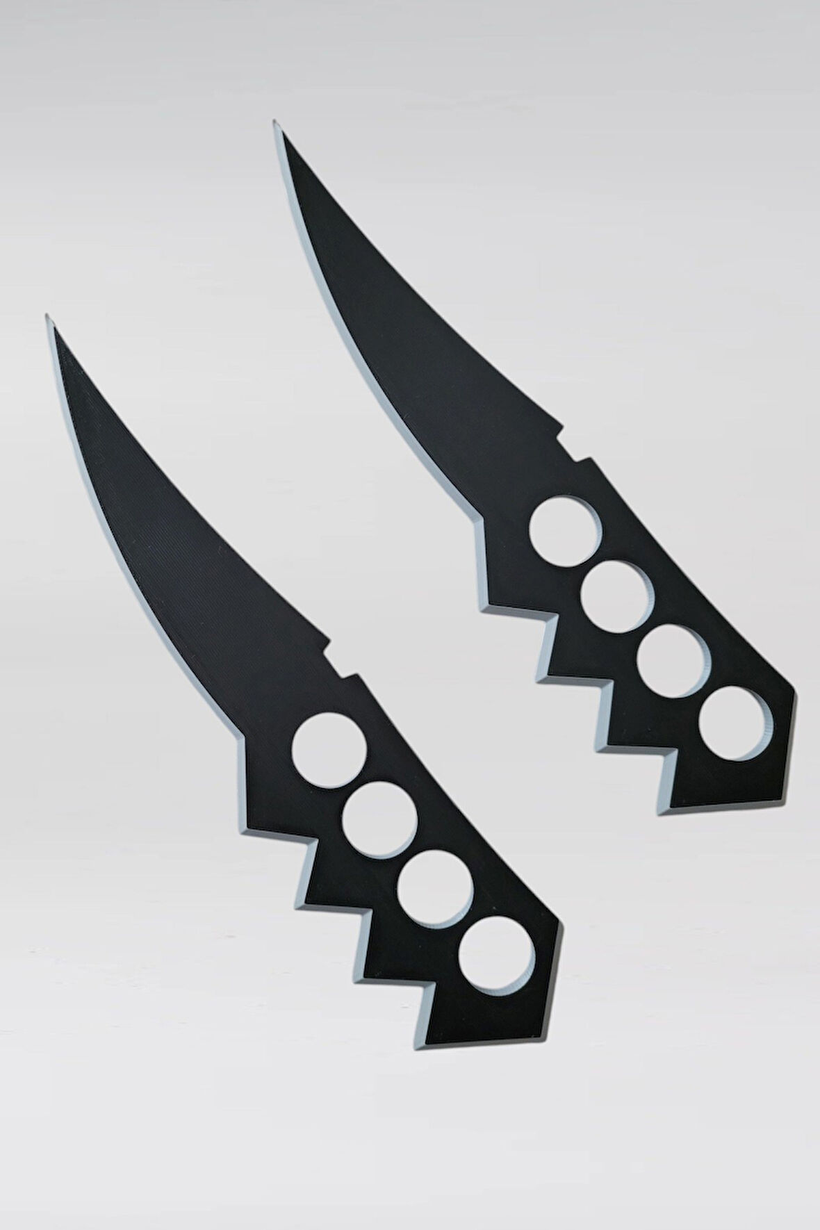 Asuma Sarutobi Çakra Chakra Blade Bıçak Anime Figür Naruto 26 cm 2 Adet