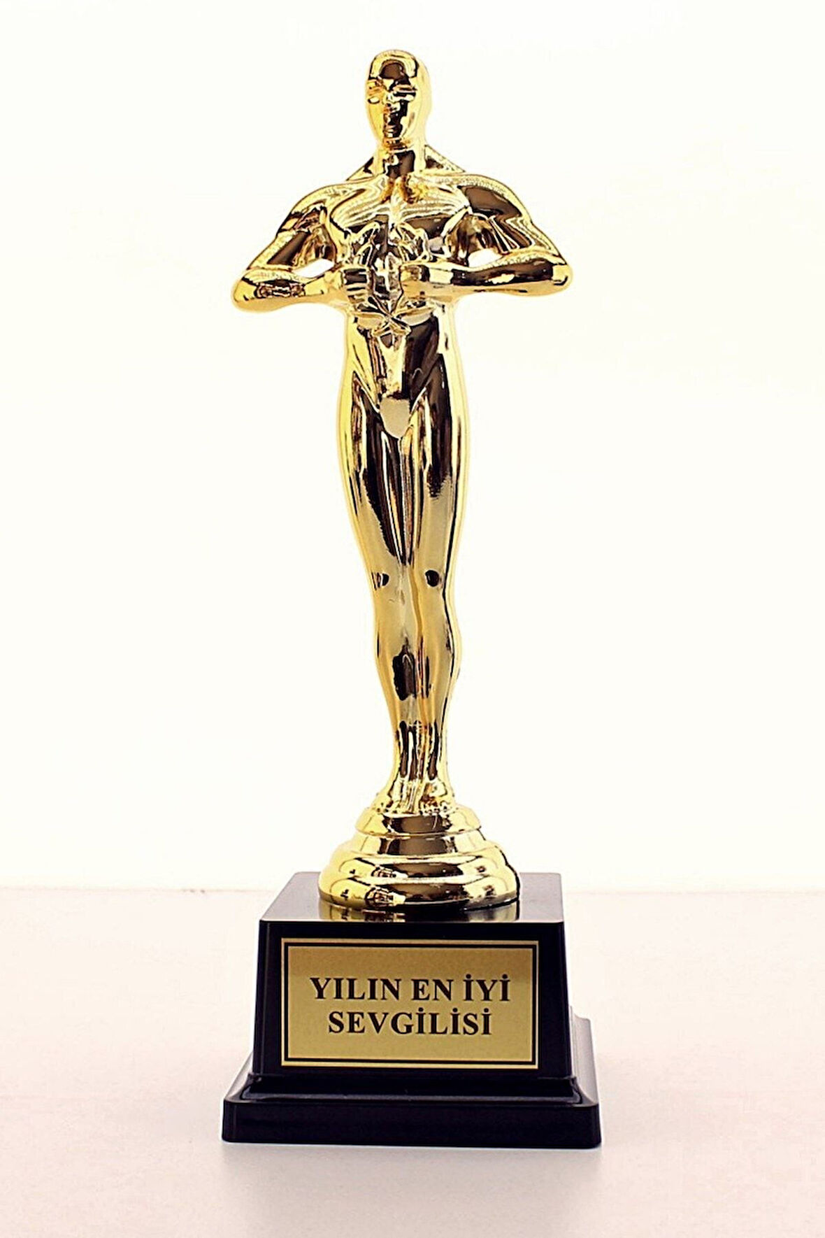 Eşe Sevgiliye Anneye Babaya Yılın En İyi Sevgilisi Oscarı Ödülü Hediye Büyük Boy