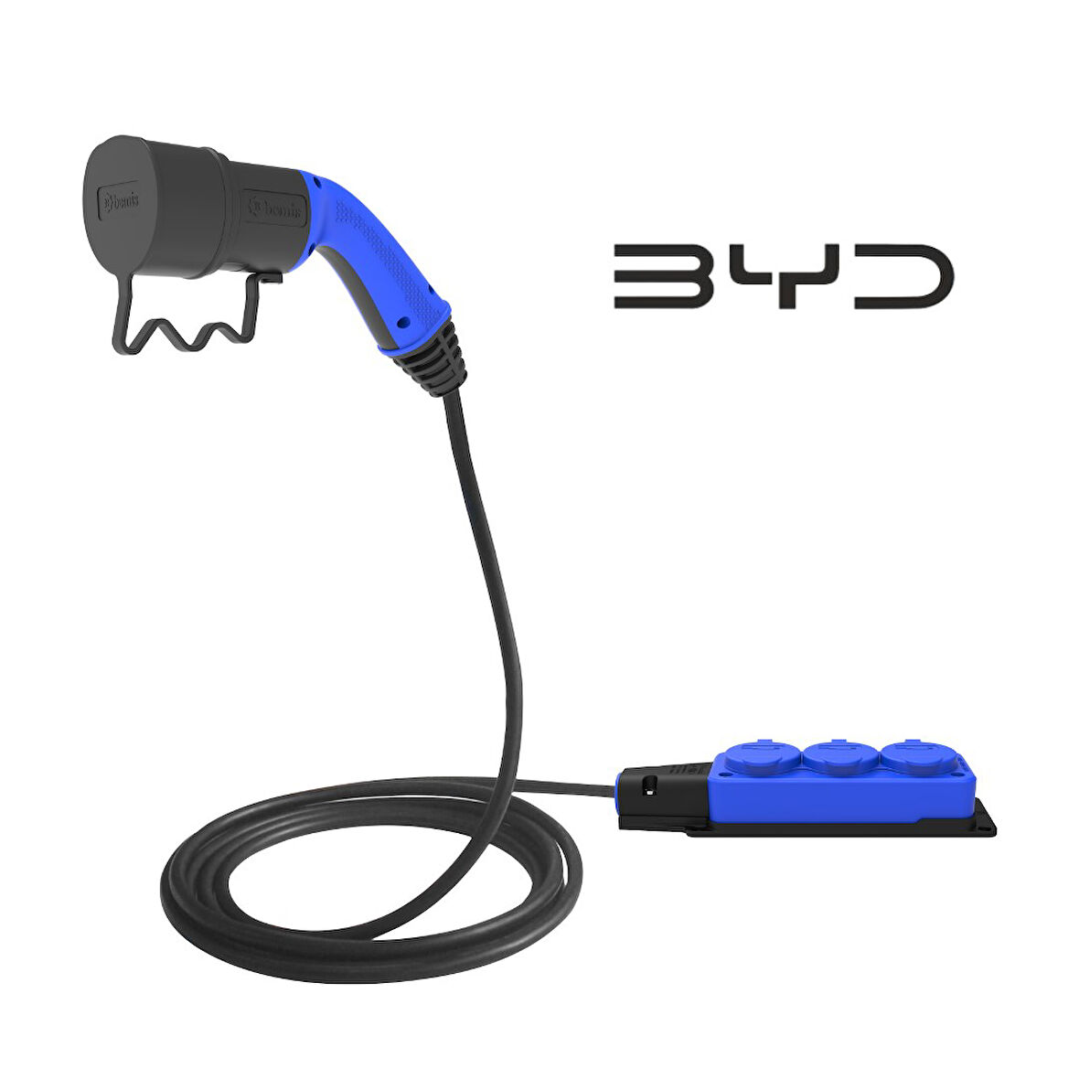 Bemis V2L 3'lü Uzatma Priz 3m Adaptör Byd Marka Araçlara Uygundur