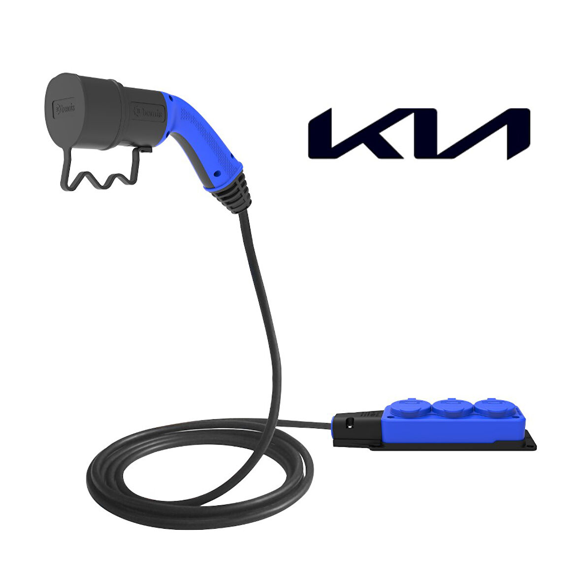 Bemis V2L 3'lü Uzatma Priz 3m Adaptör Kia Marka Araçlara Uygundur