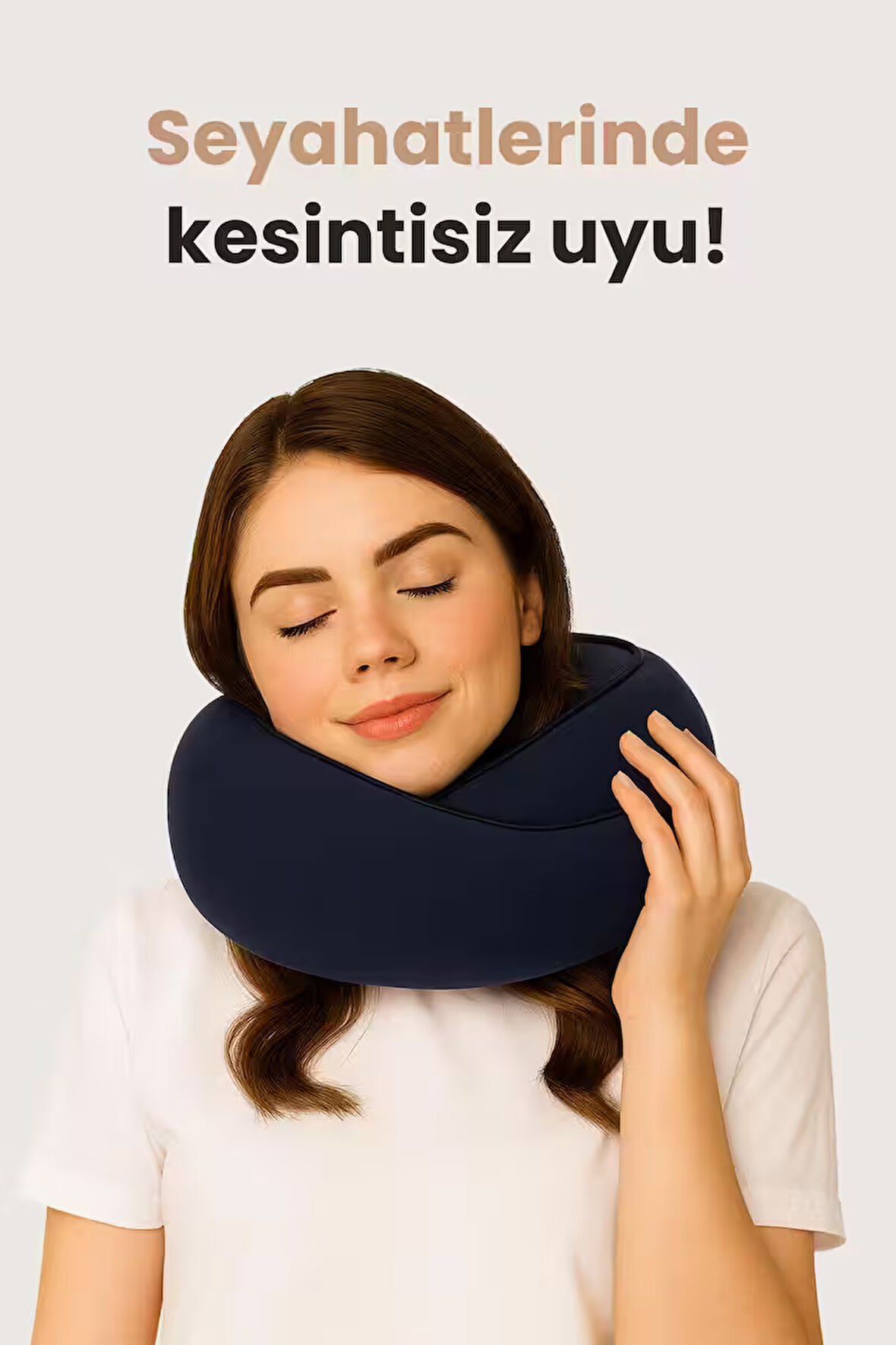Viscoshy Seyahat Yastığı Lacivert