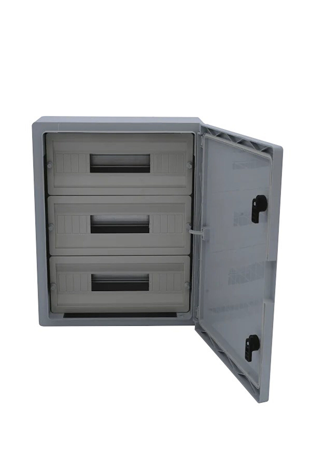 Çetinkaya 35x50x19,5 ABS Pano 3x15 Opak Kapaklı 45 Otomat Pano ÇP 5107