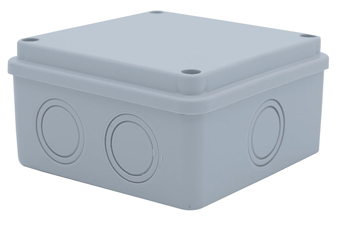 Çetinkaya 100x100x50 Kendinden Kırmalı Sıva Üstü Buat Opak ABS ÇP 1240