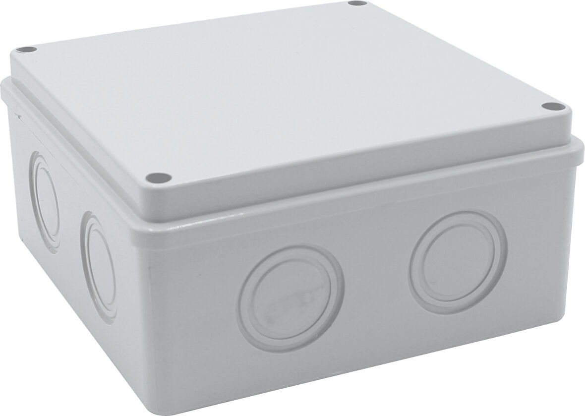 Çetinkaya 150x150x70 Kendinden Kırmalı Sıva Üstü Buat Opak ABS ÇP 1232