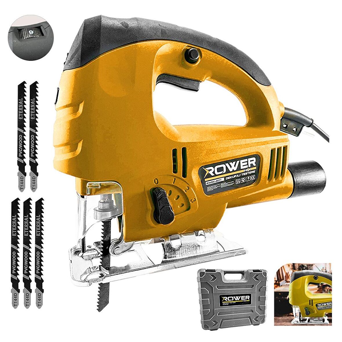 Powermax RWRX-2071S Elektrikli 650 W Dekupaj Testere