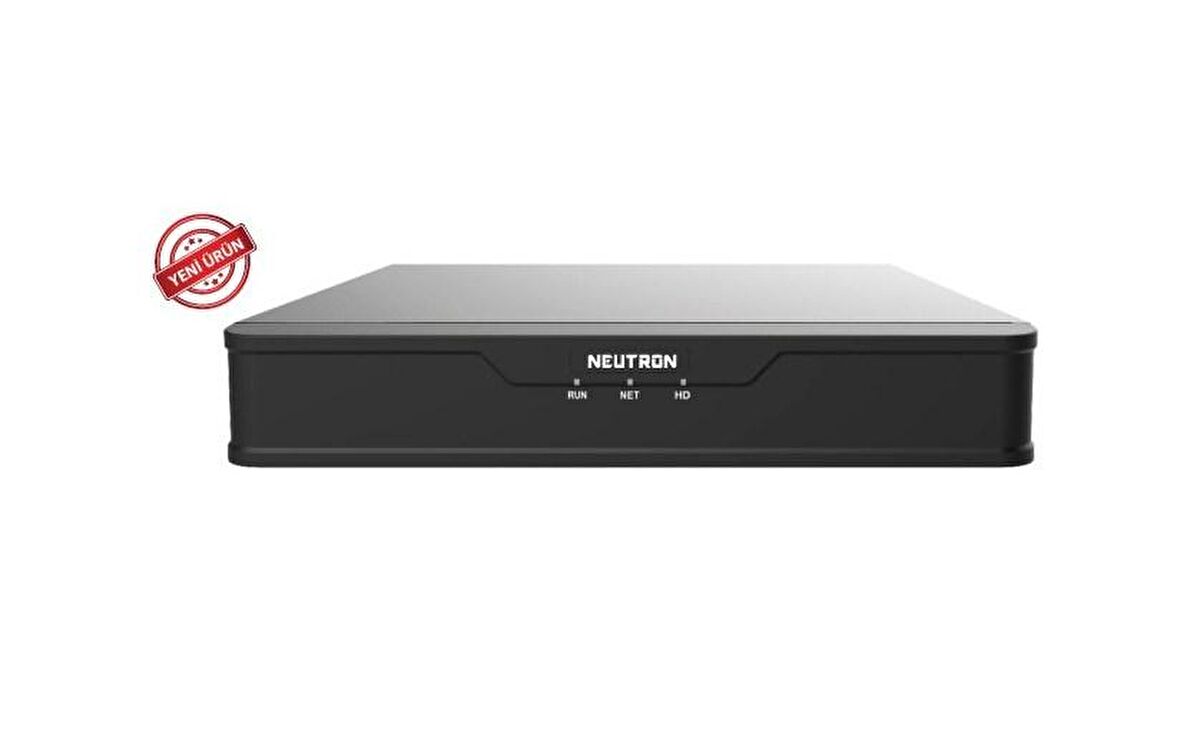 Neutron XVR301-08G 8 Kanal 5mp Destekli H.265+ 1 Sata XVR Kayıt Cihazı