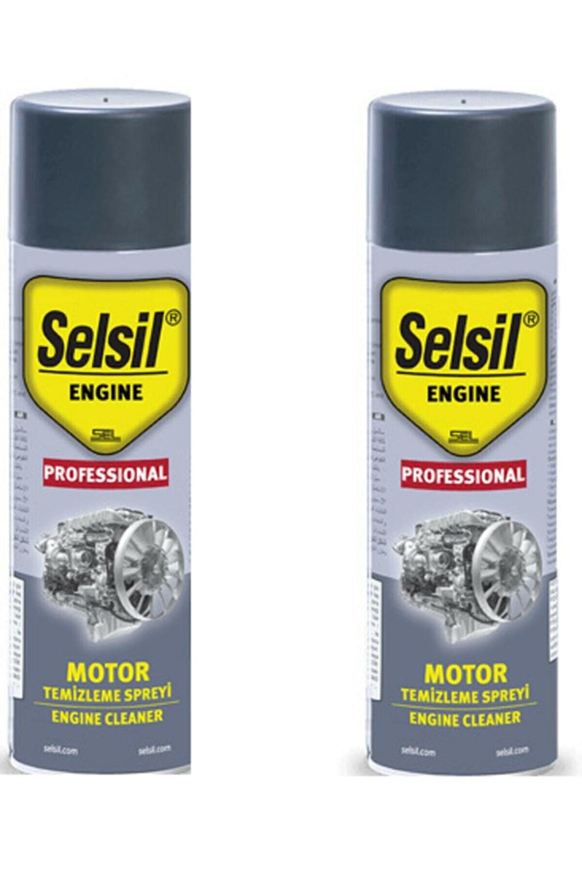 Selsil Susuz Motor Temizleyici Sprey 2 ADET X 500 ml