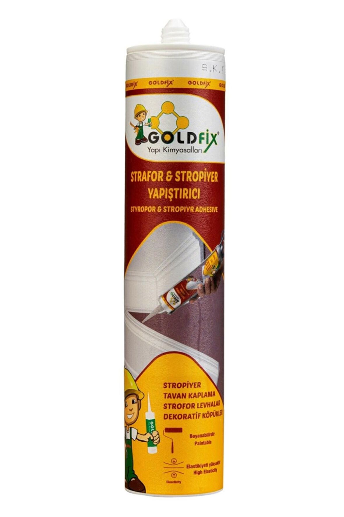 GOLDFİX Strafor & Stropiyer Yapıştırıcı 450 gr