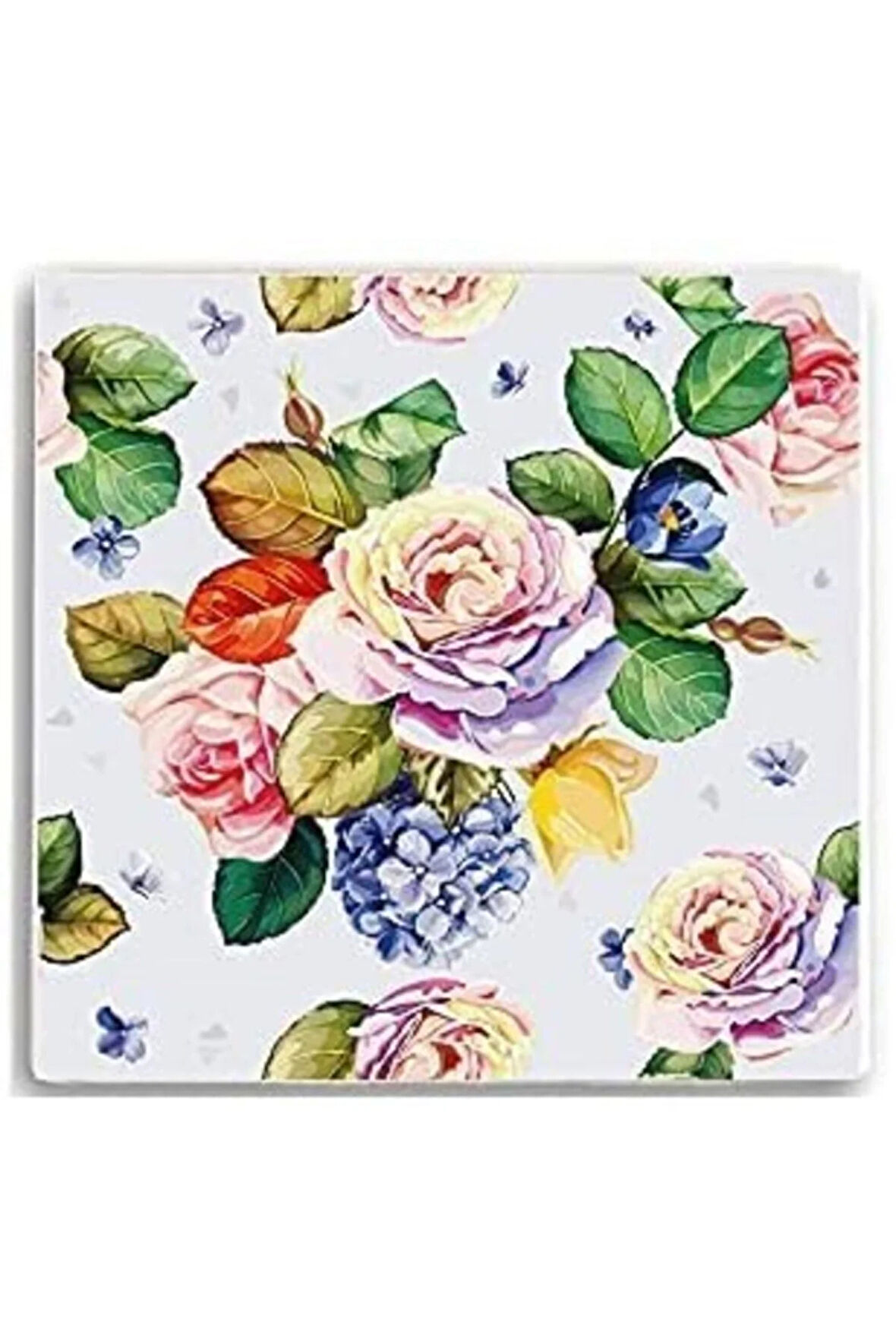 Dekoratif Figürlü Doğal Taş Banyo Gider Kapağı Süsü Tekli 10x10 Cm Model 119