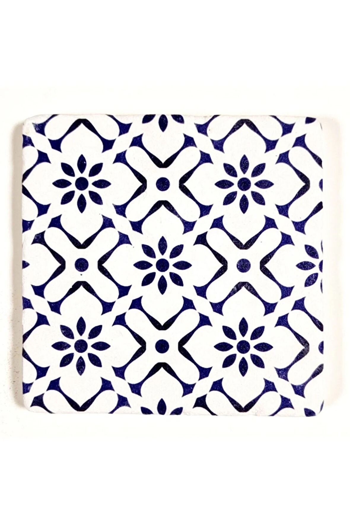 Dekoratif Figürlü Doğal Taş Banyo Gider Kapağı Süsü Tekli 10x10 Cm Model 104