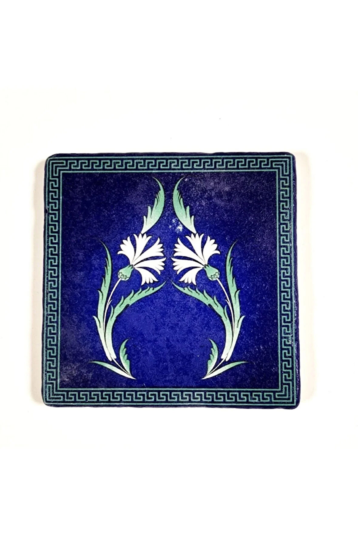 Dekoratif Figürlü Doğal Taş Banyo Gider Kapağı Süsü Tekli 10x10 Cm Model 97