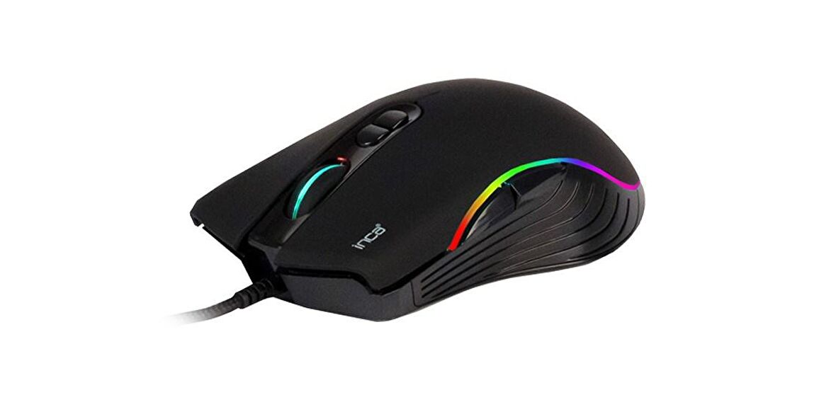 INCA IMG-GT15 4800 DPI 6 Tuş Makrolu 5 Mod RGB Oyuncu Mouse