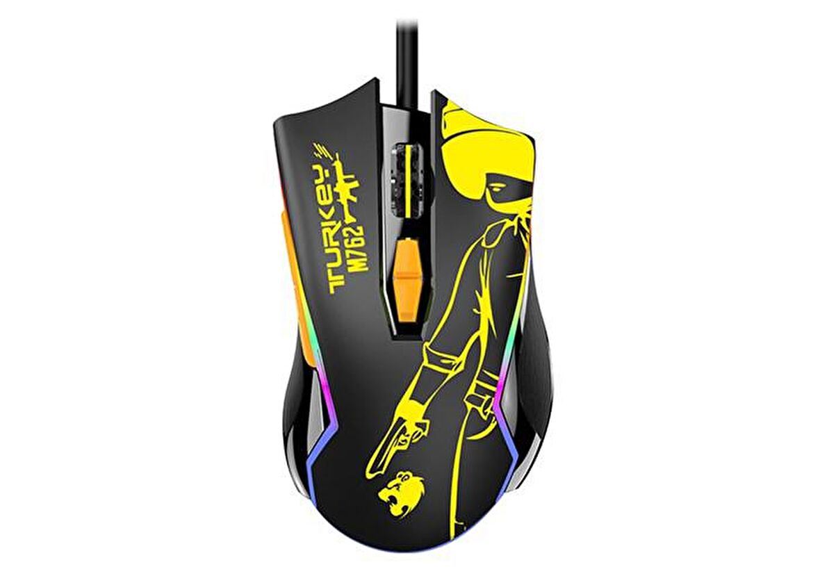 Katsuta M-762 RGB 4800DPI Gaming Oyuncu Mouse