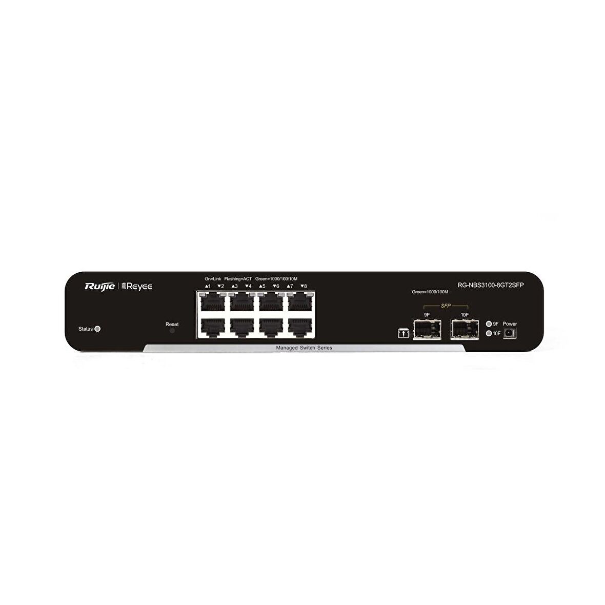 Ruijie Reyee RG-NBS3100-8GT2SFP 8 Port Gigabit 2 Port Gigabit SFP L2 Yönetilebilir Switch