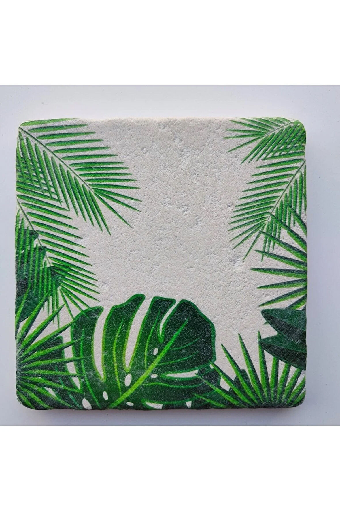 Dekoratif Figürlü Doğal Taş Banyo Gider Kapağı Süsü Tekli 10x10 Cm Model 61