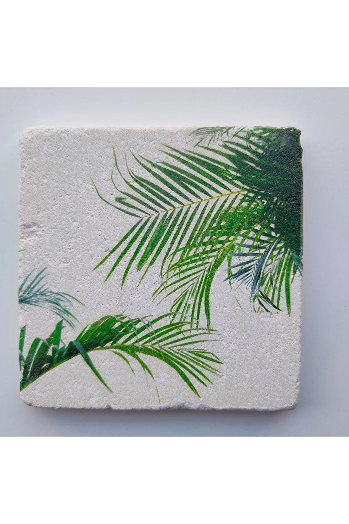 Dekoratif Figürlü Doğal Taş Banyo Gider Kapağı Süsü Tekli 10x10 Cm Model 56