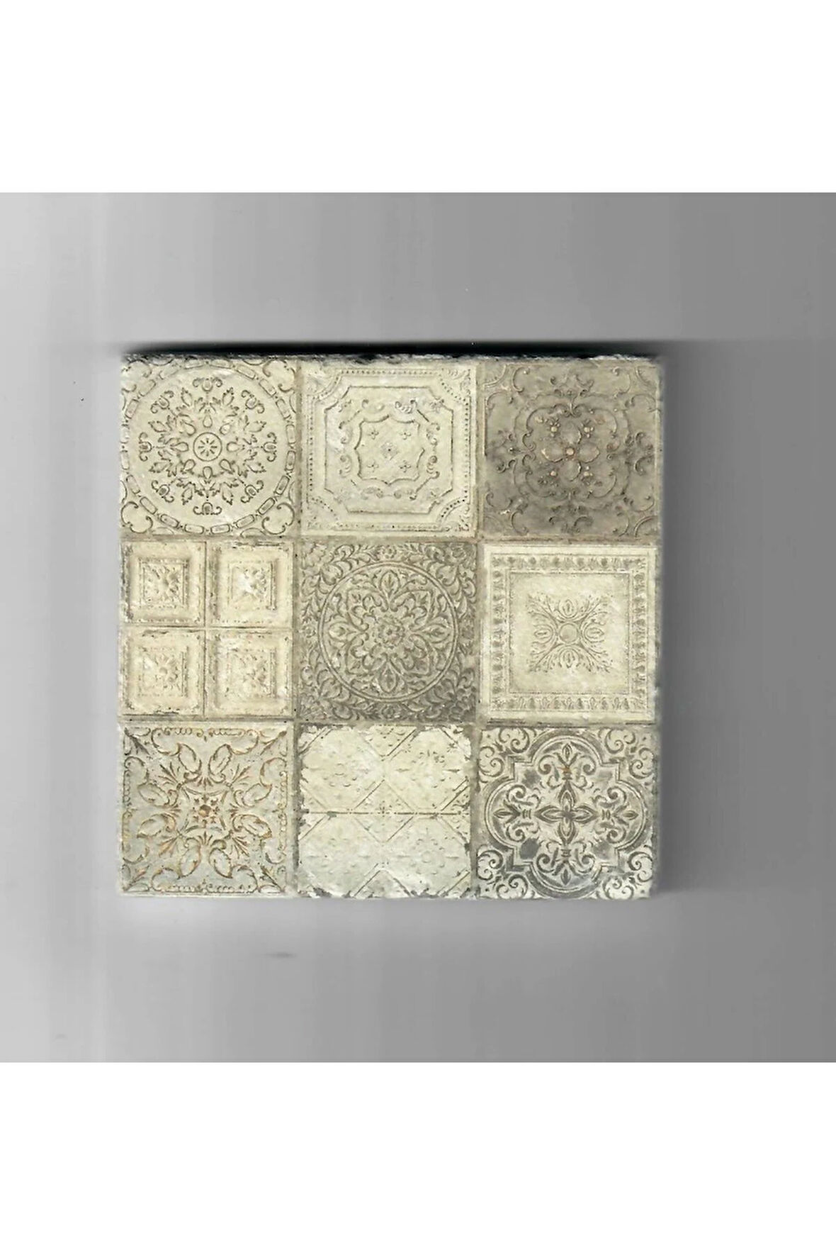 Dekoratif Figürlü Doğal Taş Banyo Gider Kapağı Süsü Tekli 10x10 Cm Model 21