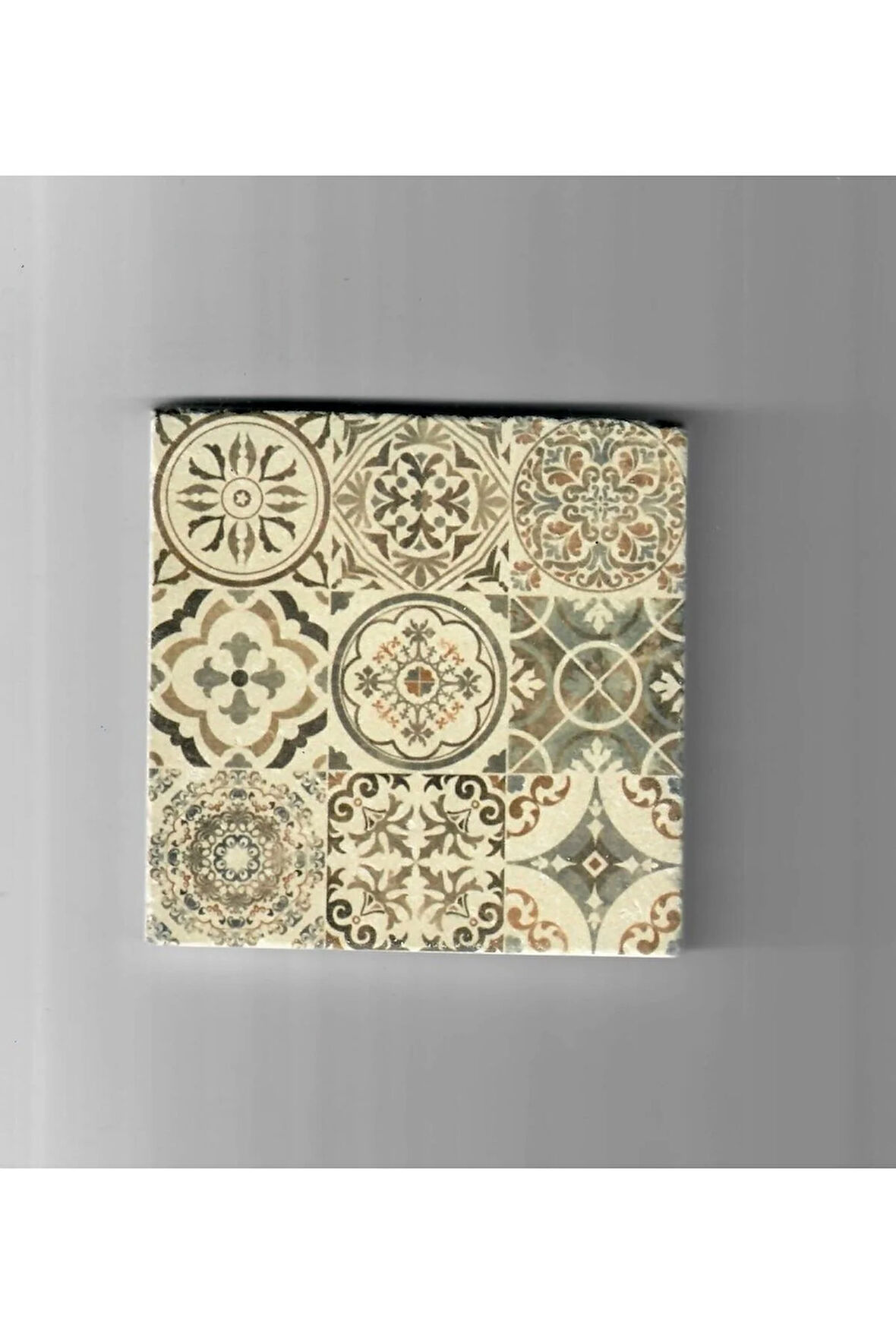 Dekoratif Figürlü Doğal Taş Banyo Gider Kapağı Süsü Tekli 10x10 Cm Model 20