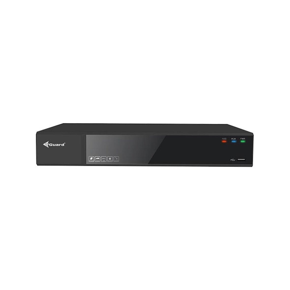 VGuard VG-4C1A-LRPU 4 Kanal 5mp H.265+ 1 Disk 5in1 Sesli Hibrit Kayıt Cihazı