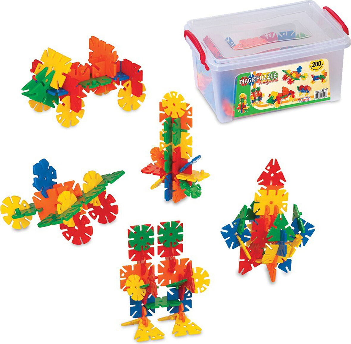 Dede Magic Puzzle Küçük Box (200 Parça)