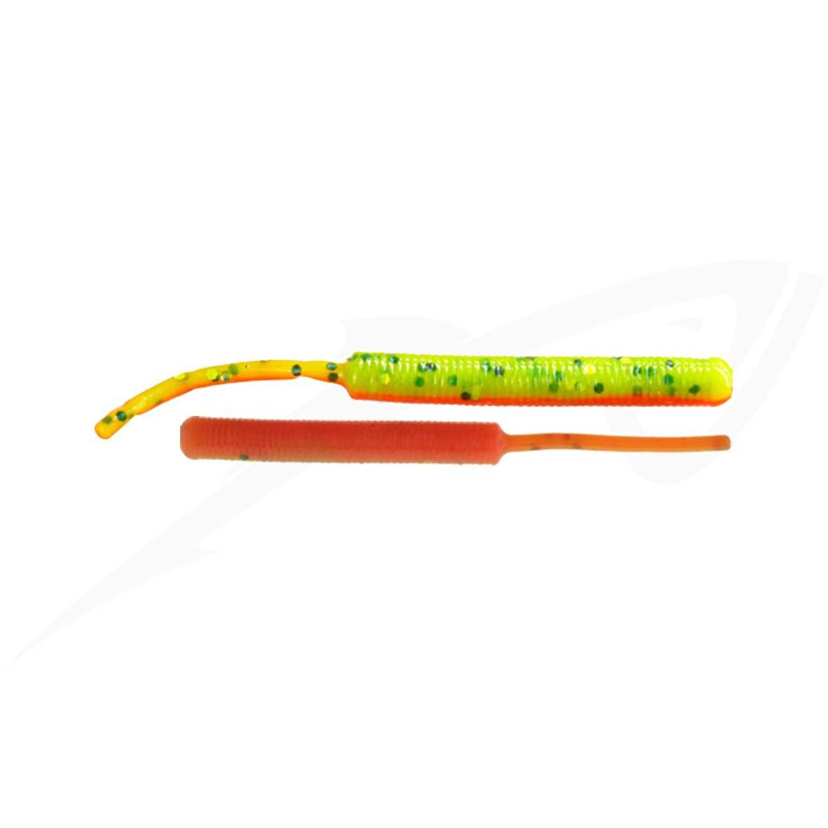 Fujin Baby Worm 5.2 cm Floating LRF Silikonu UV Fire Tiger