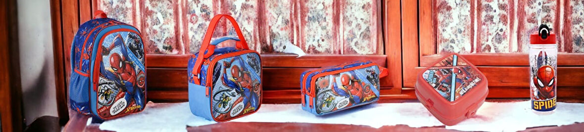 SPIDERMAN İlkokul Çantası Hawk Savior OKUL SETİ(5 PARÇA)