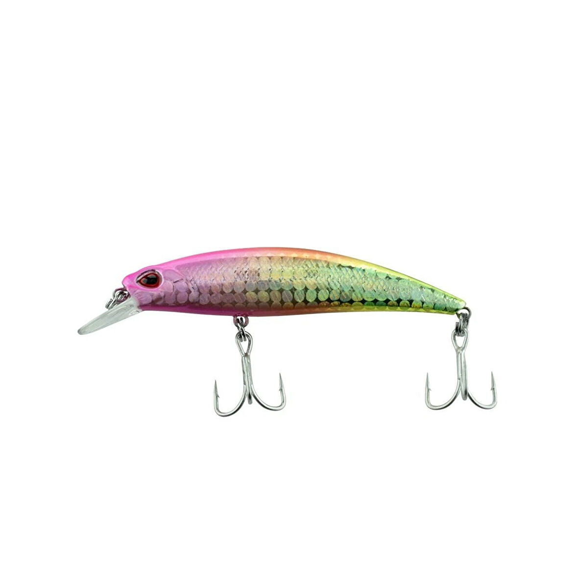 Fujin Ziggy7 70mm 9.6gr Sinking LRF Maket Balık 182 Double Pink Chart