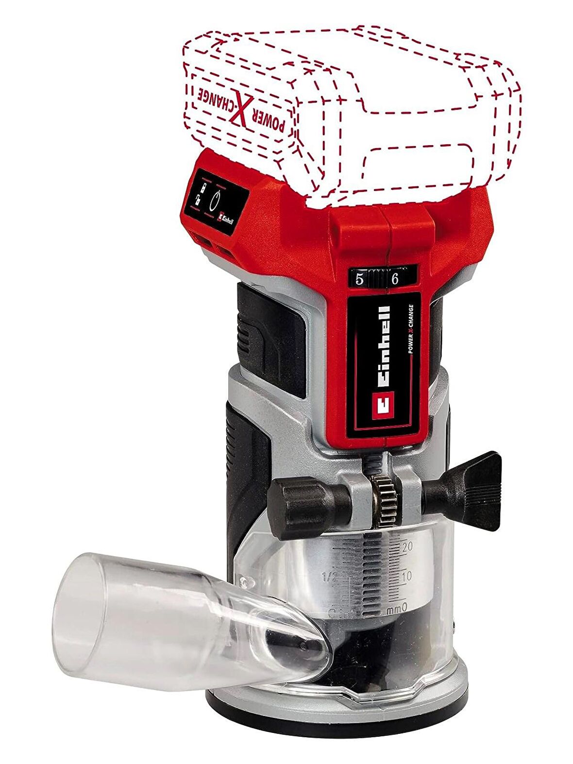 Einhell TP-ET 18 Li BL - Solo, Kömürsüz Akülü Kenar Freze Makinesi