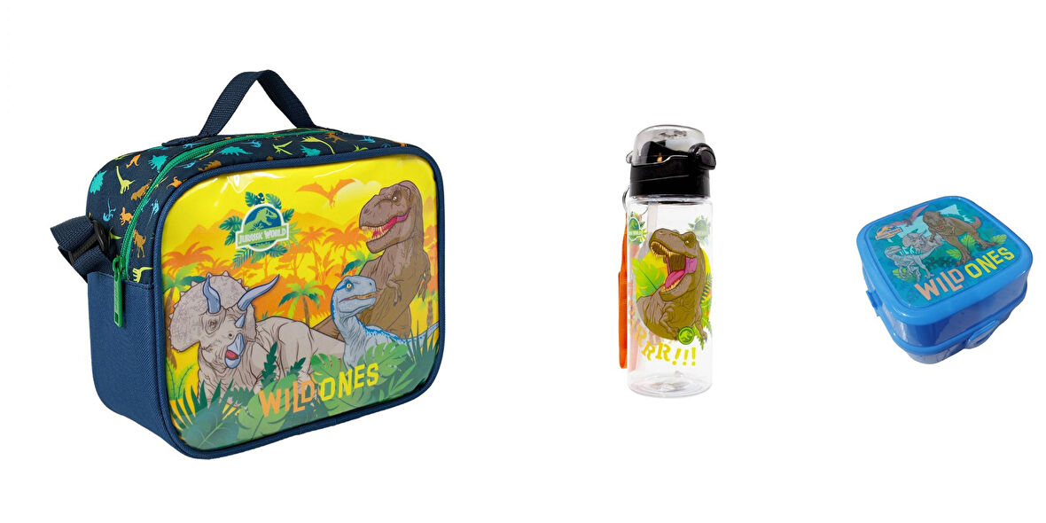 Jurassic WORLD 3 LÜ Okul Seti