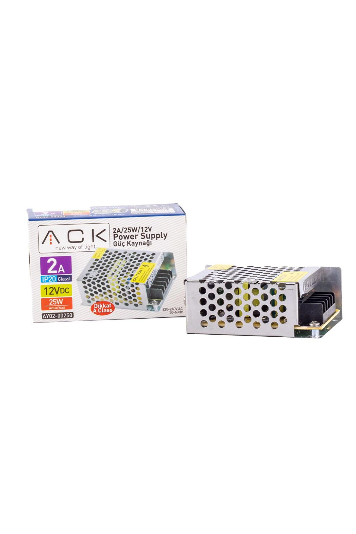 ACK 2A/25W/12V Led Trafosu AY02-00250