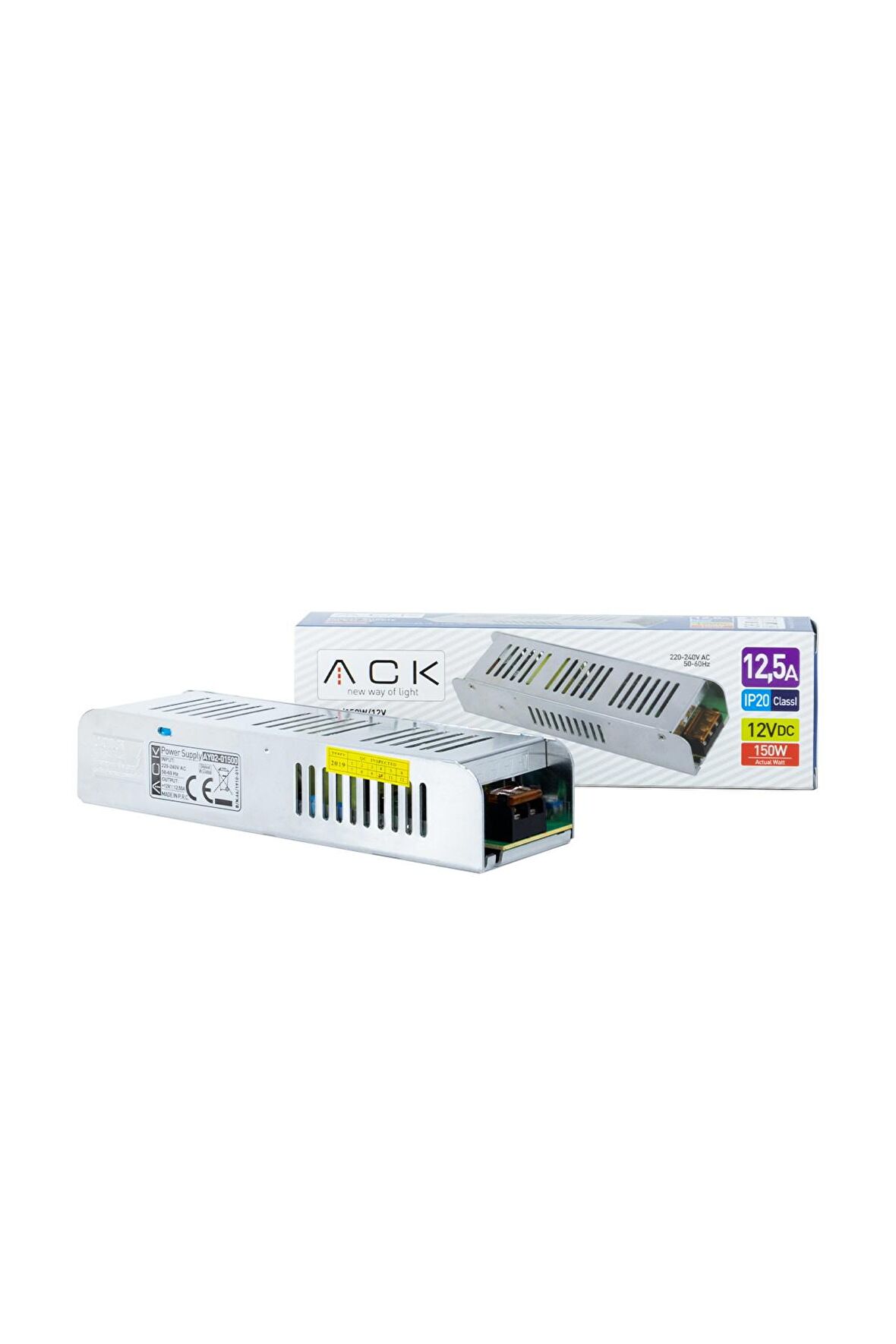 ACK 12,5A/150W/12V Led Trafosu AY02-01500