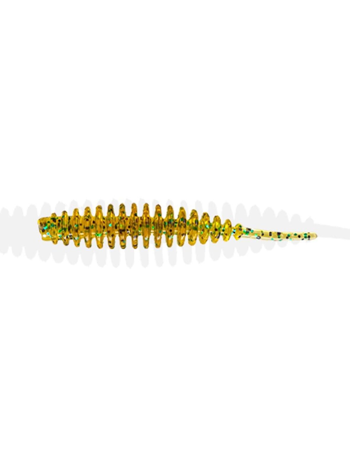 Fujin Tantoo 40mm Silikon Balık Caramel Green UV