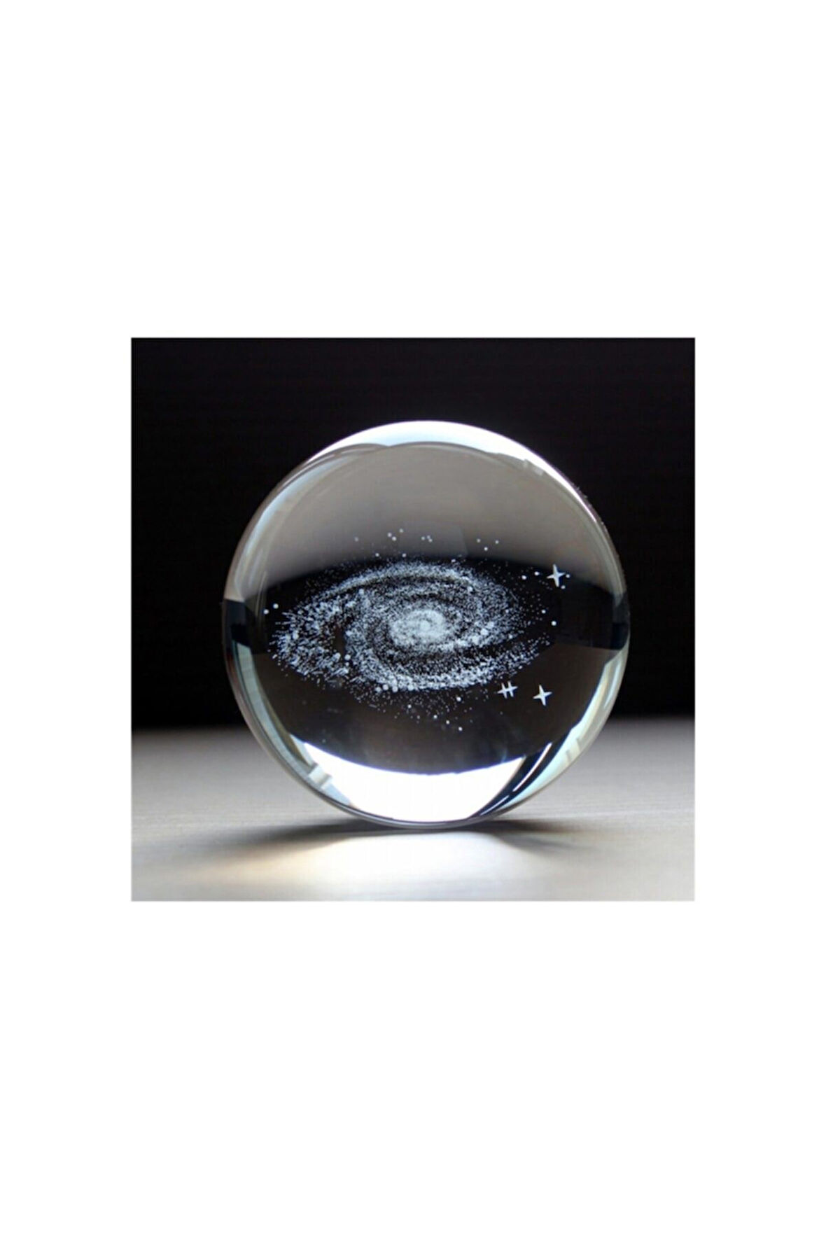 Samanyolu Toz Bulutu Renkli Dekoratif Renk Değiştiren Led Işıklı Cam Samanyolu Küre