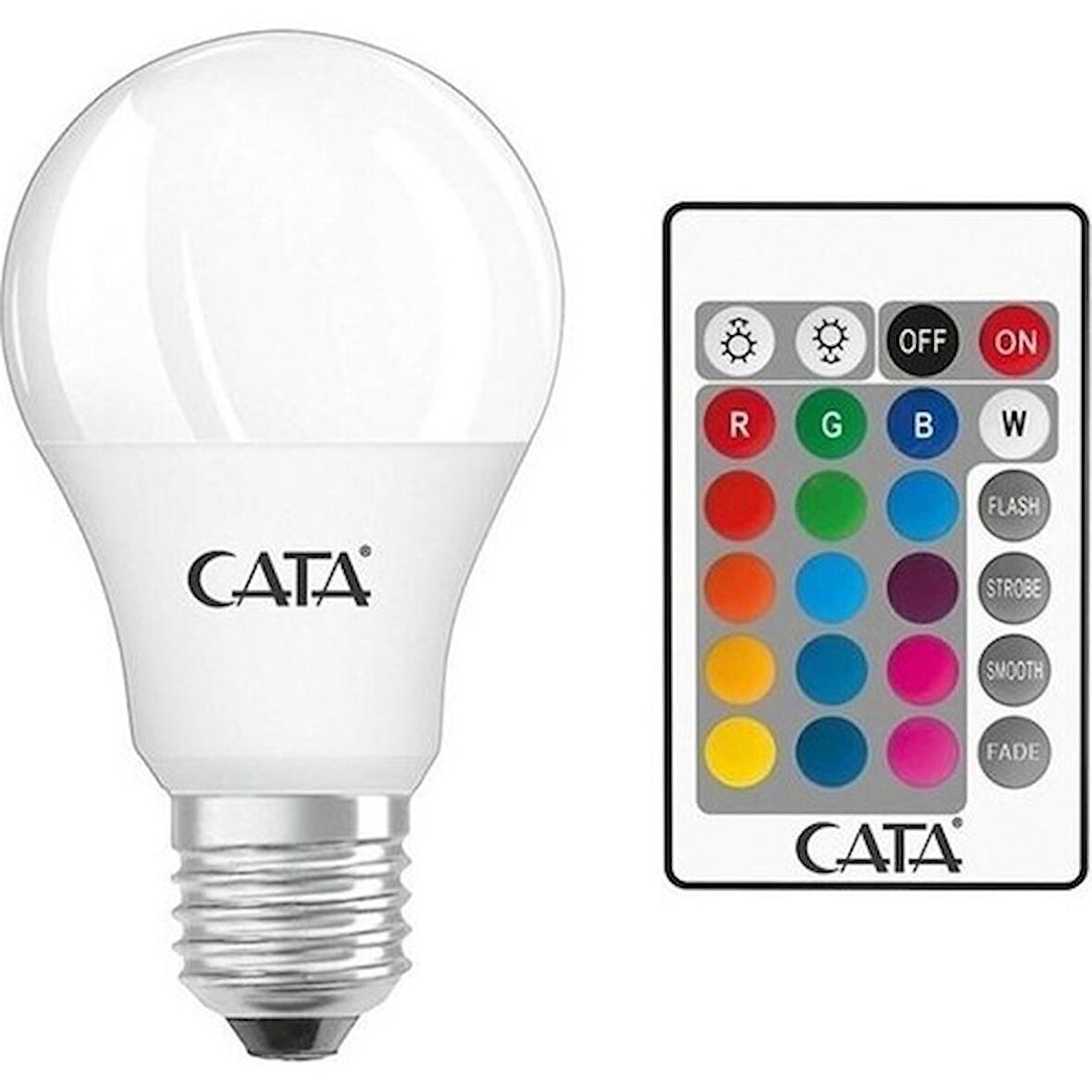 Uzaktan Kumandalı Rgb Led Ampul E27 Duylu CT-4058